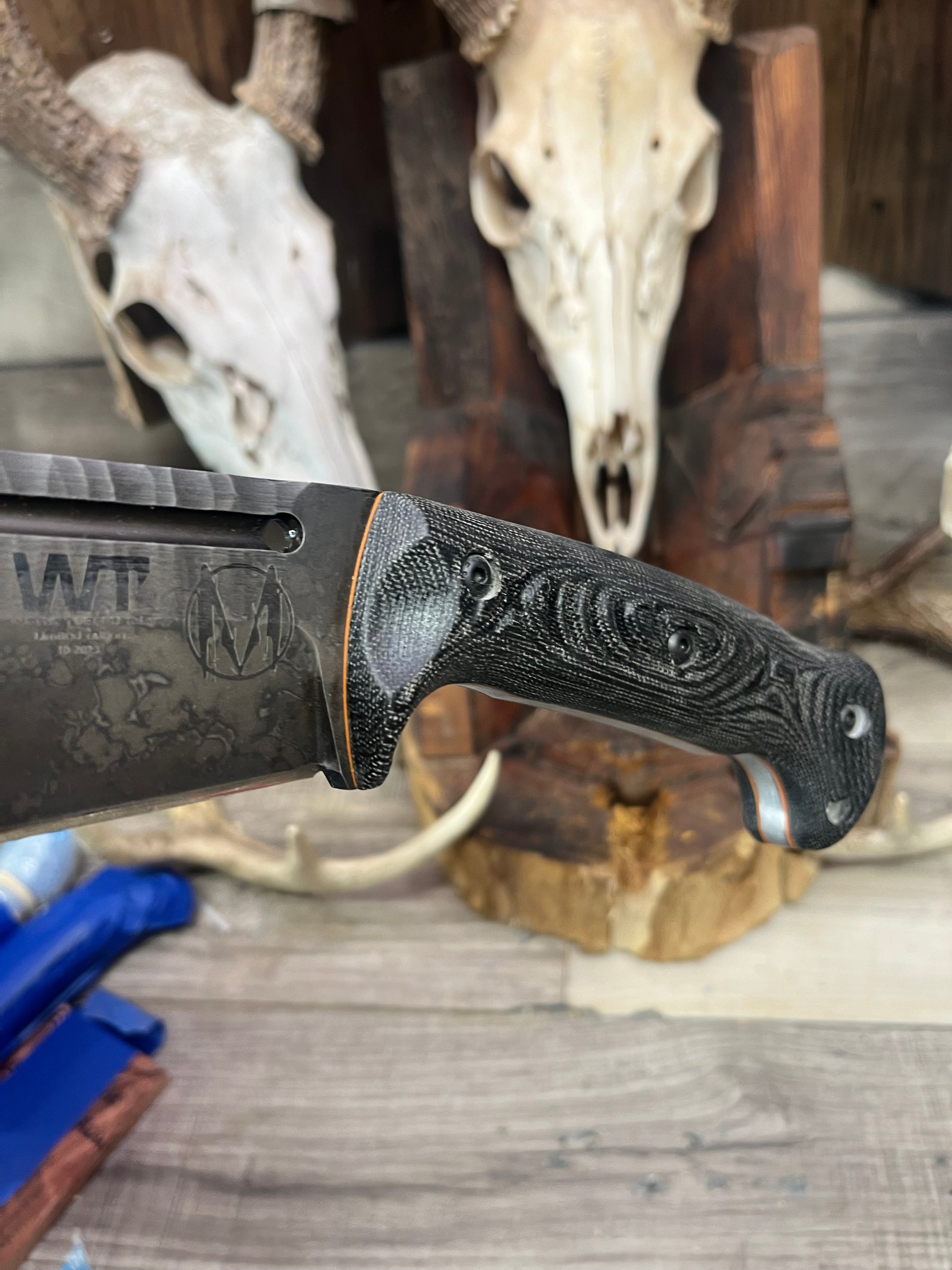 Work Tuff Gear: Propper Chopper - Canvas Micarta Handles (Knife NOT Included) - Carroll's Custom Scales