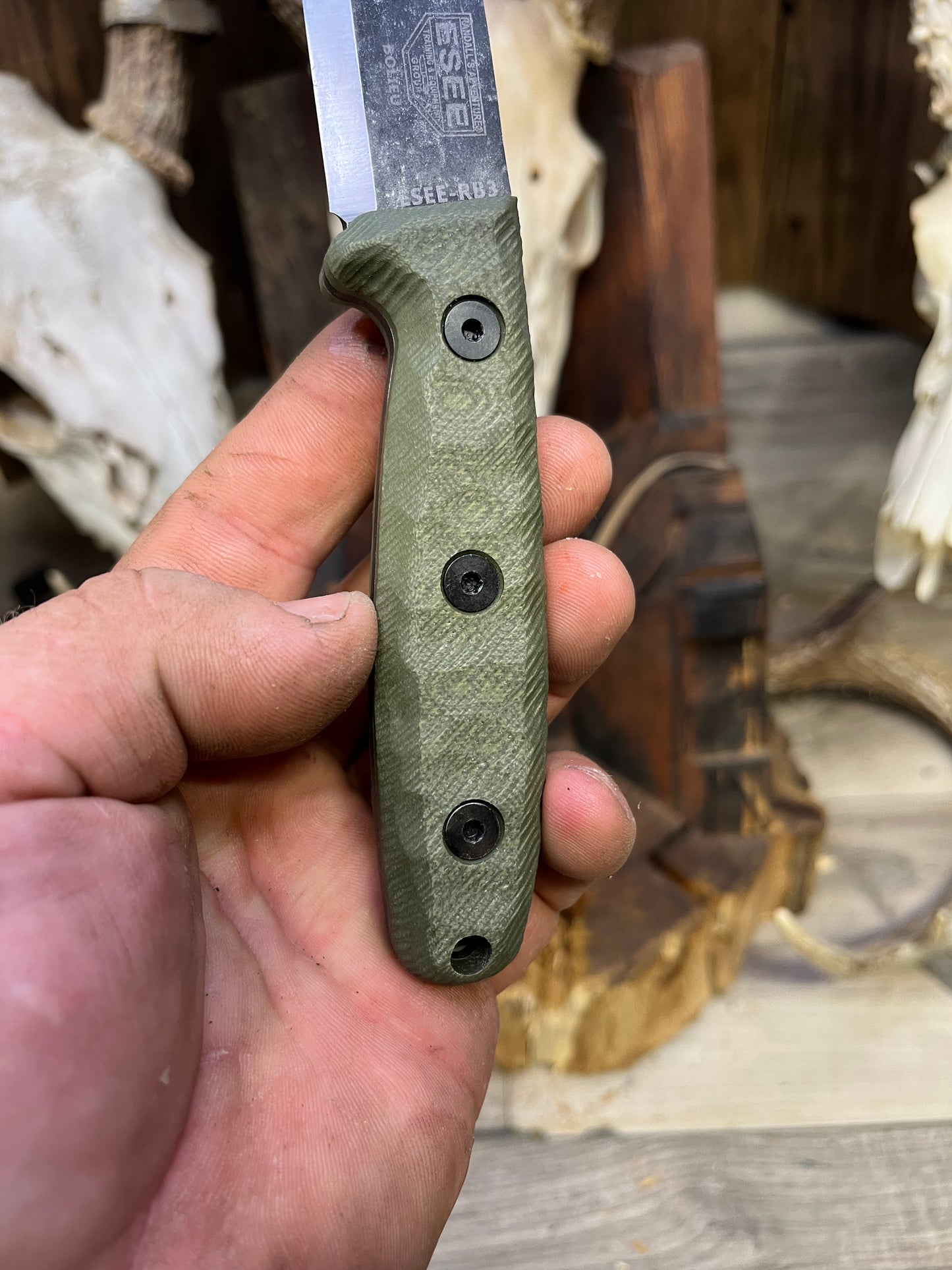 Esee: RB3 - G10 Handles (Knife NOT Included) - Carroll's Custom Scales