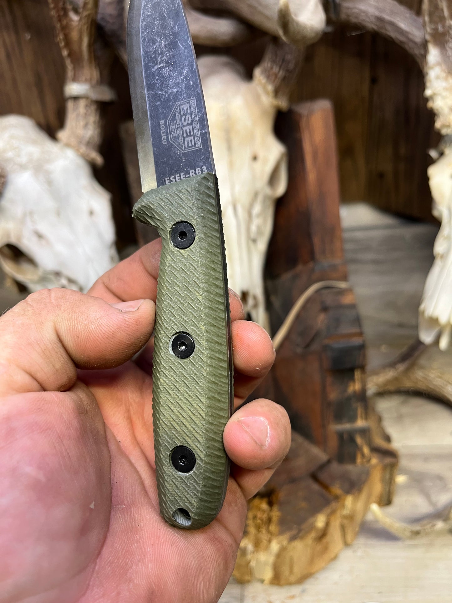 Esee: RB3 - G10 Handles (Knife NOT Included) - Carroll's Custom Scales