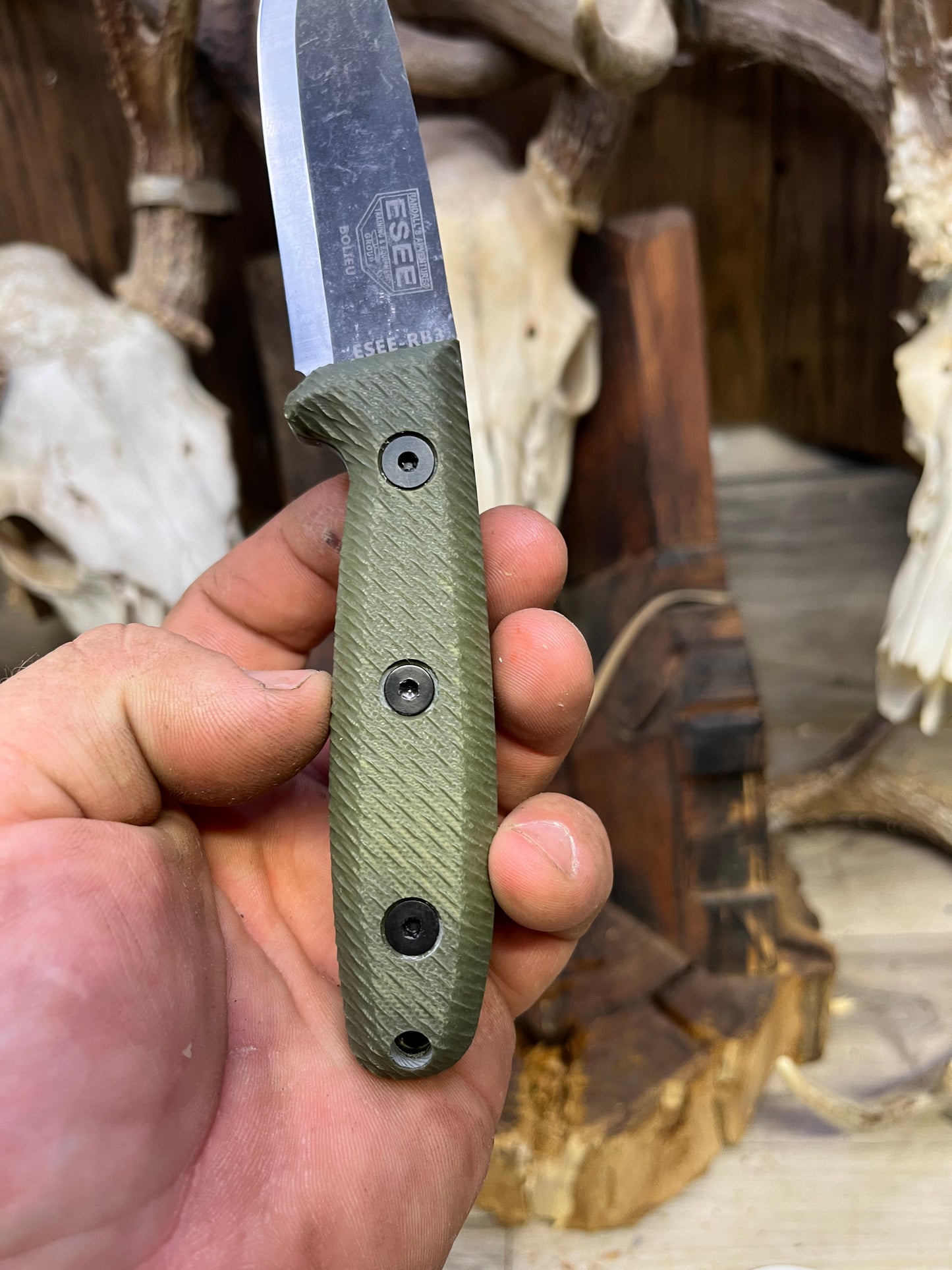 Esee: RB3 - G10 Handles (Knife NOT Included) - Carroll's Custom Scales