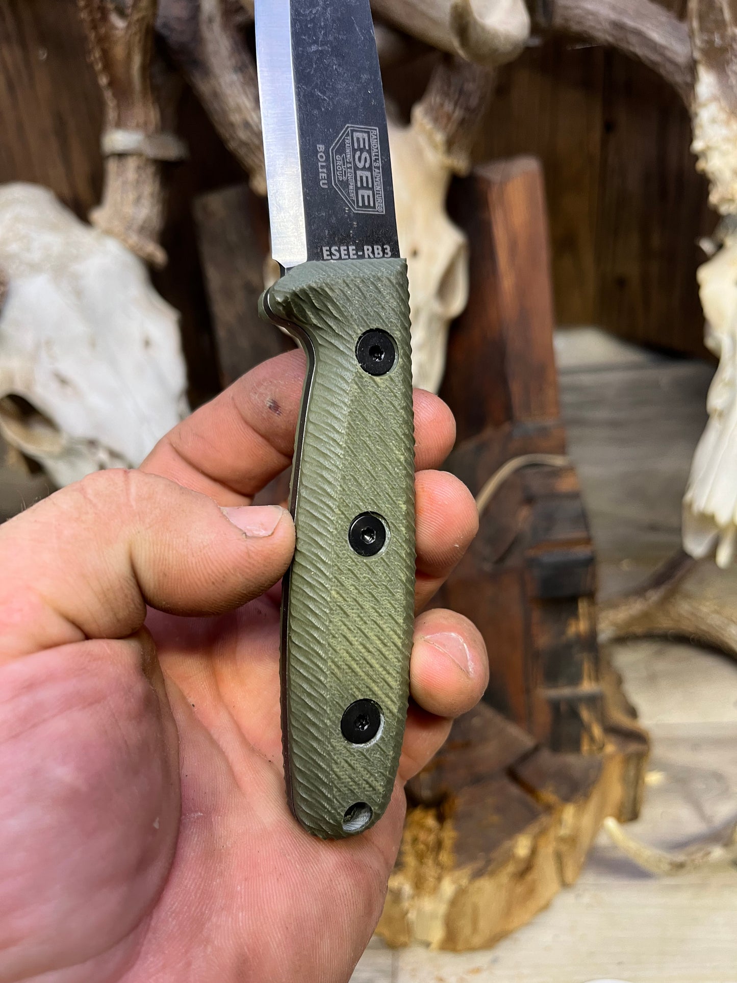 Esee: RB3 - G10 Handles (Knife NOT Included) - Carroll's Custom Scales