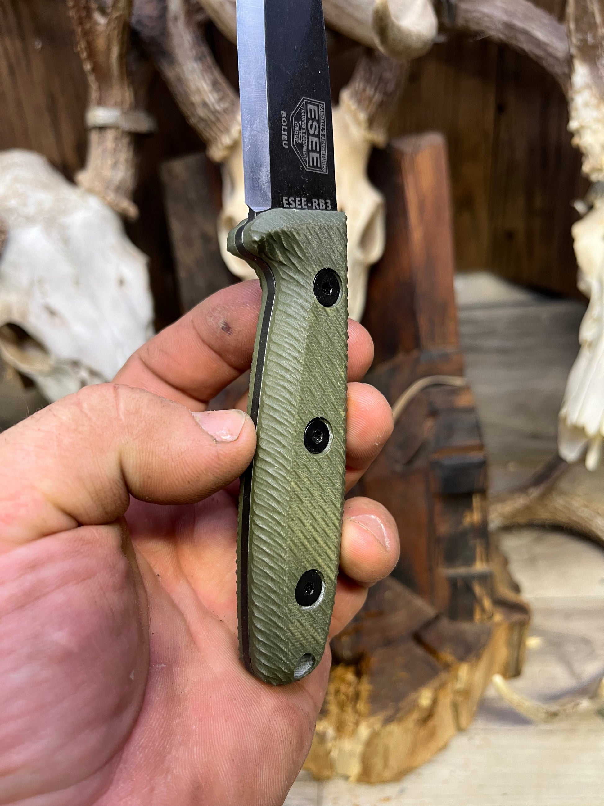 Esee: RB3 - G10 Handles (Knife NOT Included) - Carroll's Custom Scales